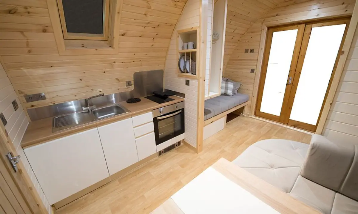 TAG Level - Glamping Pods from Timeless Pods