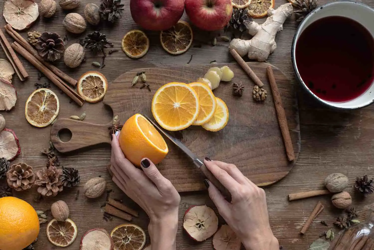 TAG Level - Mulled Wine - Orange Slices