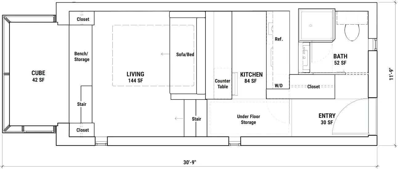 Kasita Independent - Floorplan
