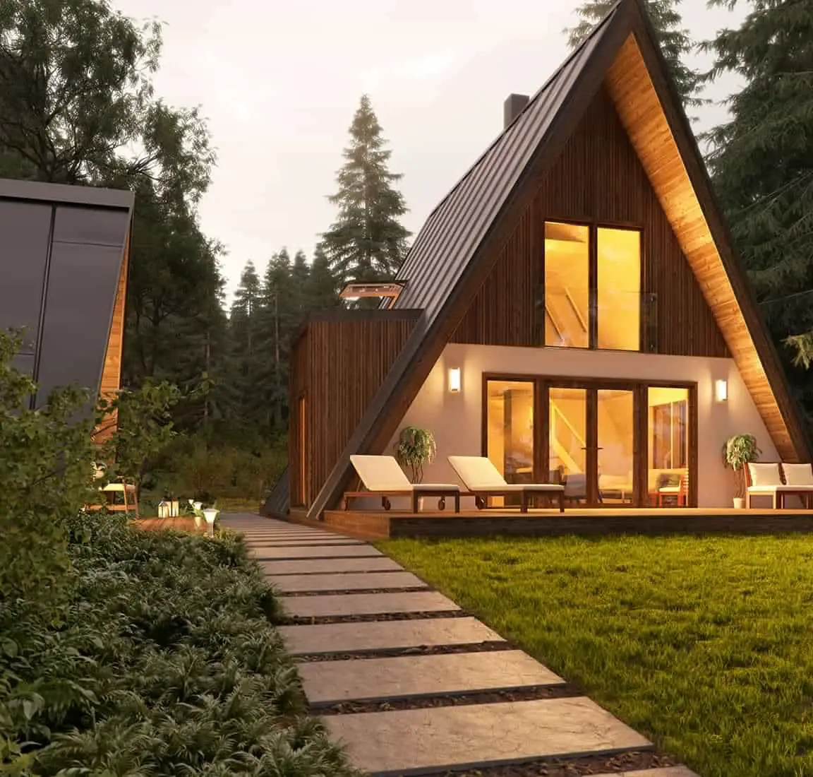 The A Frame House Reimagined By Avrame TAGLEVEL The A Frame House Reimagined By Avrame TAGLEVEL
