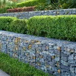 Gabion Wall in Garden - TAG Level