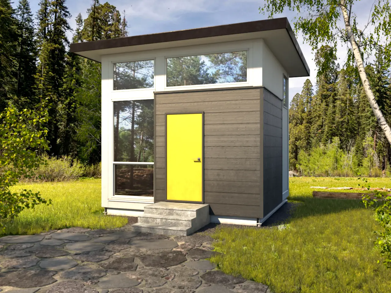 Accessory Dwelling Unit Prefab - The Nomad Cube by Nomad Micro Homes