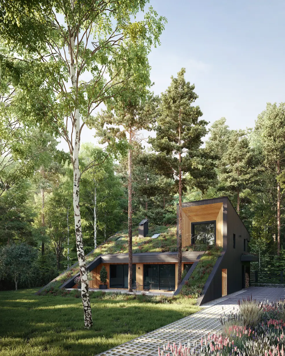 Gorka Dom Eco Houses - Snegiri Architects