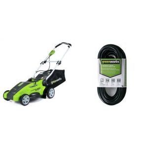 Greenworks 16-Inch 10 Amp Corded Lawn Mower